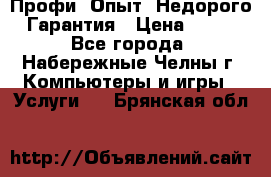 Профи. Опыт. Недорого. Гарантия › Цена ­ 100 - Все города, Набережные Челны г. Компьютеры и игры » Услуги   . Брянская обл.
